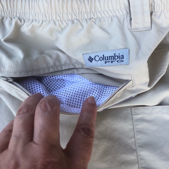 Columbia khaki elastic waist convertible pants XXL - Picture 5 of 10